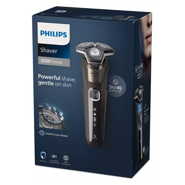 Philips Series 5000 Wet a Dry S5886/38, pánsky elektrický holiaci strojček