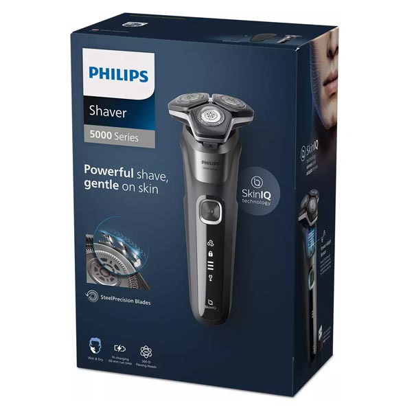 Philips Series 5000 Wet a Dry S5887/30, pánsky elektrický holiaci strojček