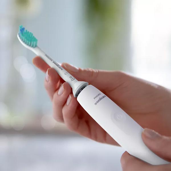 Philips Sonicare 3100 Series 1 plus 1 HX3675/13, sonická elektrická zubná kefka, čierna