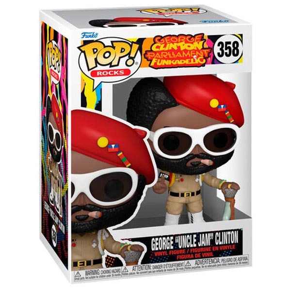 POP! Rocks: George "Uncle Jam" Clinton (George Clinton Parliament Funkadelic)