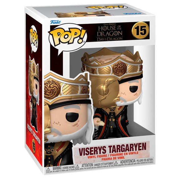 POP! Television: Viserys Targaryen (House of the Dragons) POP! Television: Viserys Targaryen (House of the Dragons)