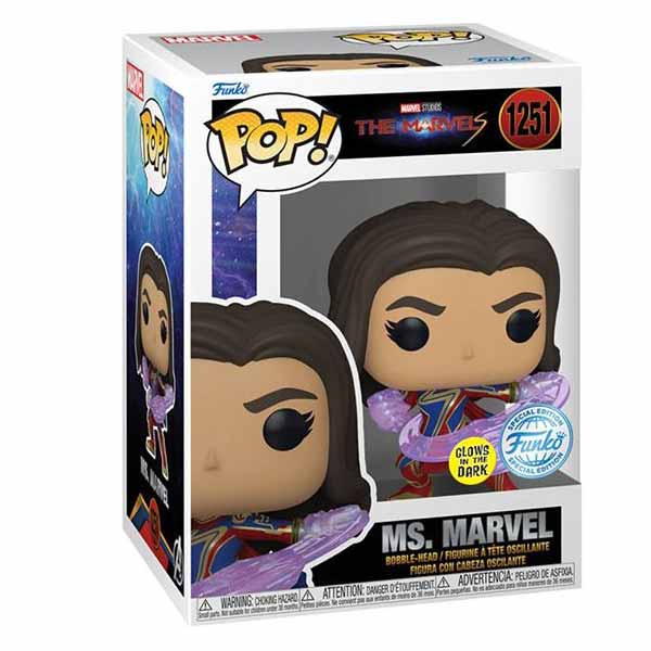 POP! The Marvels: Ms. Marvel (Marvel) Special Edition (Glows in the Dark) POP! The Marvels: Ms. Marvel (Marvel) Special Edition (Glows in the Dark)