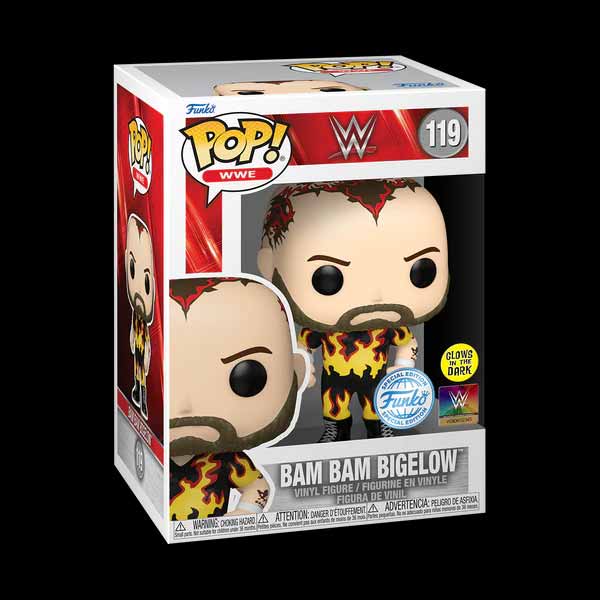 POP! WWE: Bam Bam Bigelow Special Edition (Glows in The Dark)