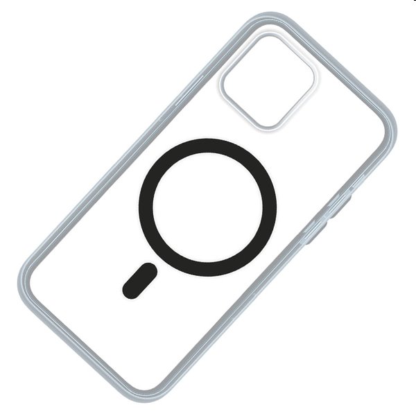 Zadný kryt ER Case Ice Snap s MagSafe pre iPhone 15 Plus, transparentná