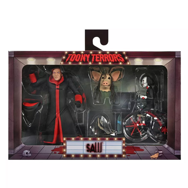 Akčné figúrky Toony Terrors Jigsaw Killer & Billy Tricycle Boxed Set (Saw)