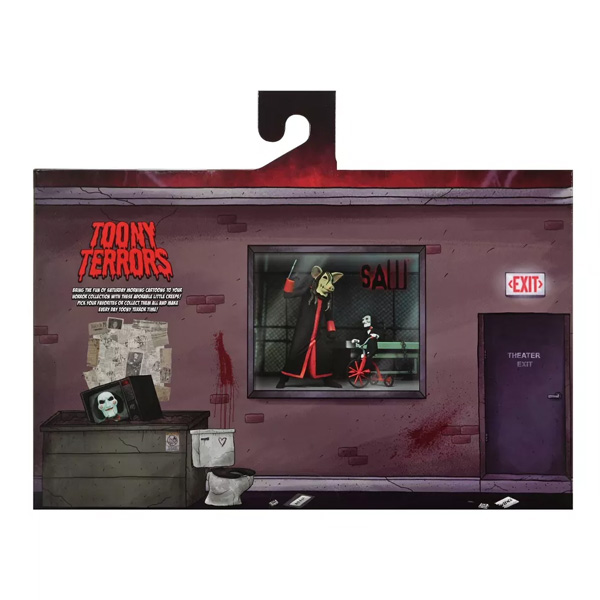 Akčné figúrky Toony Terrors Jigsaw Killer & Billy Tricycle Boxed Set (Saw)
