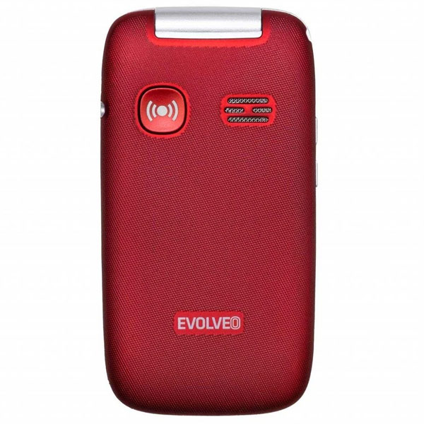 Evolveo EasyPhone FS, vyklápací mobilný telefón 2.8 " pre seniorov s nabíjacím stojanom, červený Evolveo EasyPhone FS, vyklápací mobilný telefón 2.8 " pre seniorov s nabíjacím stojanom, červený