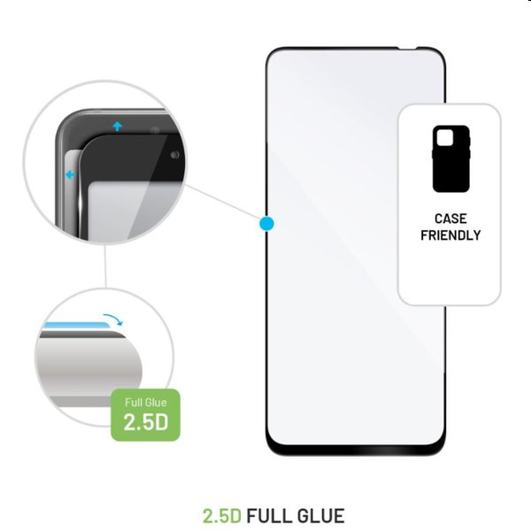 FIXED Full-Cover ochranné tvrdené pre Xiaomi Redmi Note 12S, čierna FIXED Full-Cover ochranné tvrdené pre Xiaomi Redmi Note 12S, čierna
