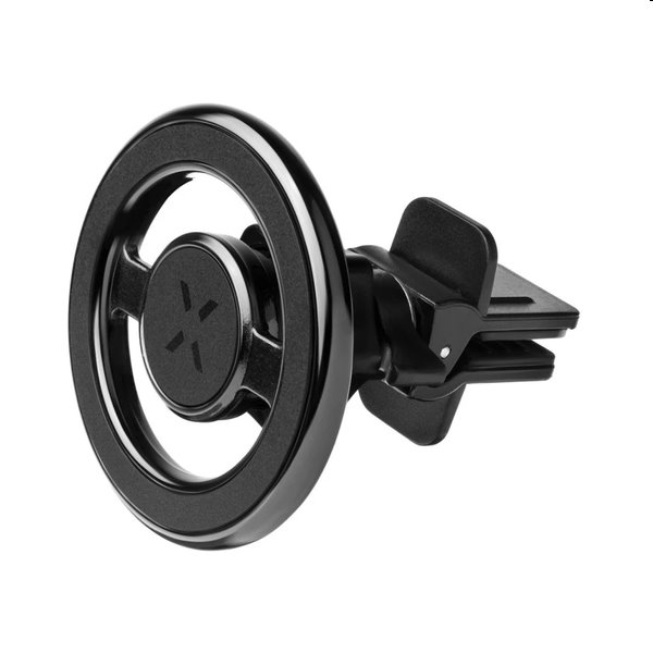 FIXED MagMount Vent Magnetický kovový držiak do ventilácie s podporou MagSafe, čierna