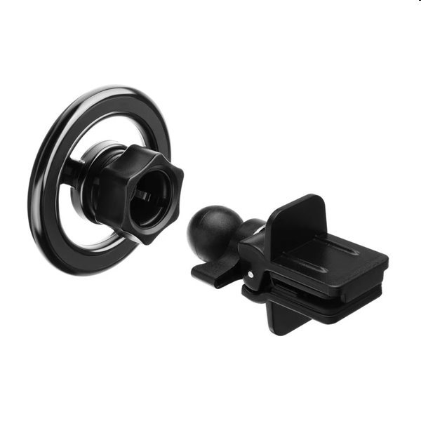 FIXED MagMount Vent Magnetický kovový držiak do ventilácie s podporou MagSafe, čierna