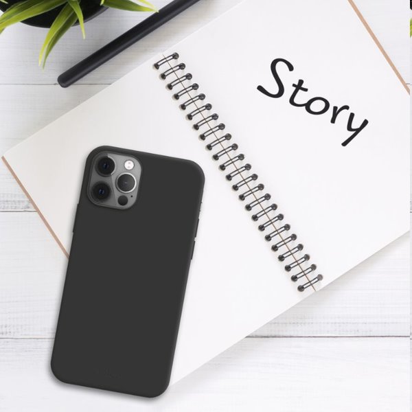 Zadný pogumovaný kryt FIXED Story pre Samsung Galaxy S24, čierna Zadný pogumovaný kryt FIXED Story pre Samsung Galaxy S24, čierna