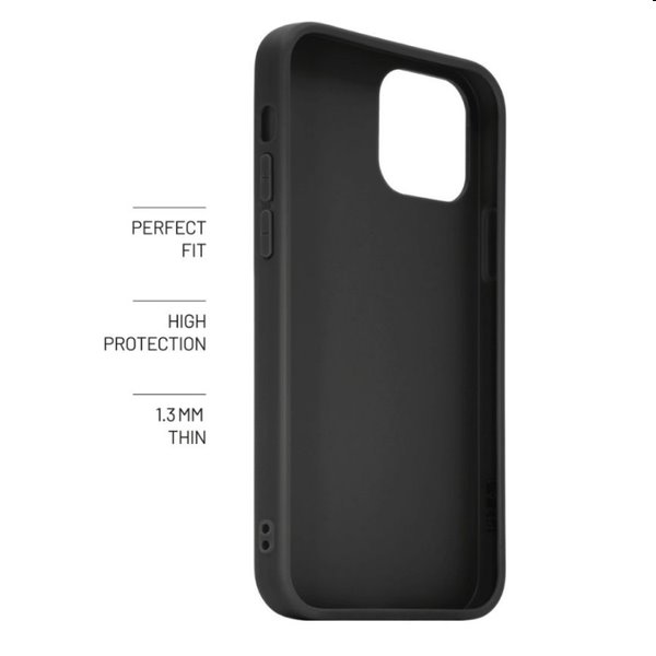 Zadný pogumovaný kryt FIXED Story pre Samsung Galaxy S24, čierna Zadný pogumovaný kryt FIXED Story pre Samsung Galaxy S24, čierna
