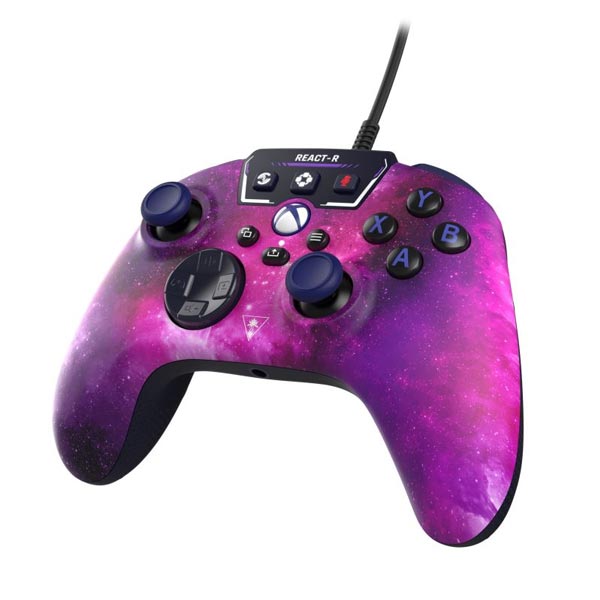 Herný ovládač Turtle Beach REACT-R Gamepad Nebula, fialový