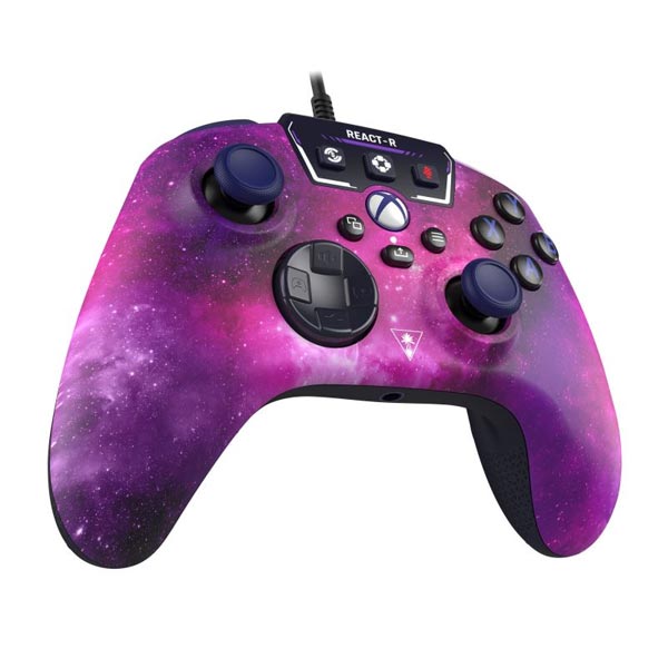 Herný ovládač Turtle Beach REACT-R Gamepad Nebula, fialový