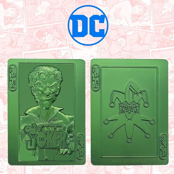 Ingot The Joker Playing Card (DC) Limited Edition