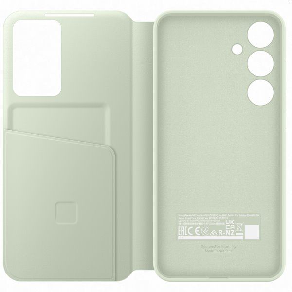 Knižkové puzdro Smart View Wallet pre Samsung Galaxy S24 Plus, svetlozelená Knižkové puzdro Smart View Wallet pre Samsung Galaxy S24 Plus, svetlozelená