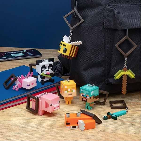 Mystery Kľúčenka Backpack Buddies (Minecraft)