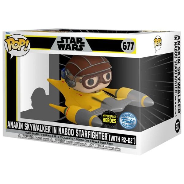 POP! Anakin Skywalker in Naboo Starfighter (Star Wars) Special Edition