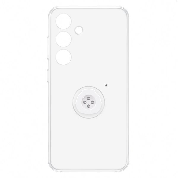 Zadný kryt Clear Gadget pre Samsung Galaxy S24, transparentná (s odnímateľným úchytom) Zadný kryt Clear Gadget pre Samsung Galaxy S24, transparentná (s odnímateľným úchytom)