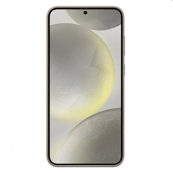 Zadný kryt Leather Cover pre Samsung S24 Plus, dymová