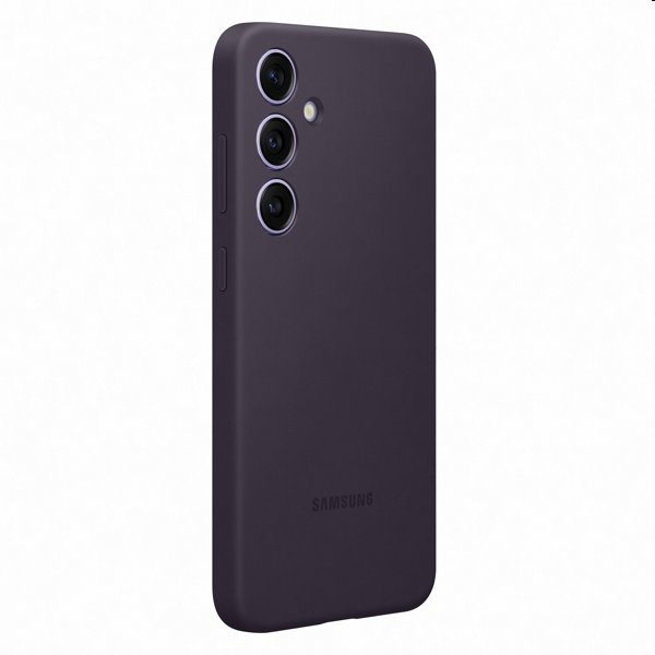 Zadný kryt Silicone Cover pre Samsung Galaxy S24 Plus, tmavofialová Zadný kryt Silicone Cover pre Samsung Galaxy S24 Plus, tmavofialová