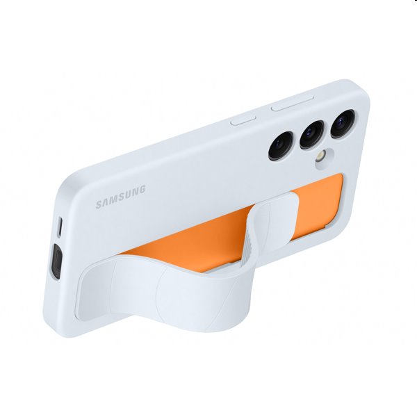 Zadný kryt Silicone Grip Cover pre Samsung Galaxy S24, svetlomodrá Zadný kryt Silicone Grip Cover pre Samsung Galaxy S24, svetlomodrá