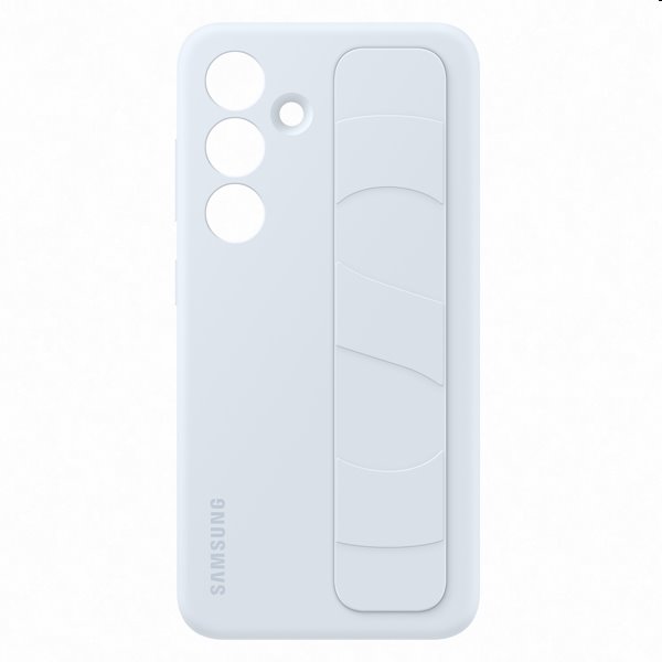 Zadný kryt Silicone Grip Cover pre Samsung Galaxy S24, svetlomodrá Zadný kryt Silicone Grip Cover pre Samsung Galaxy S24, svetlomodrá