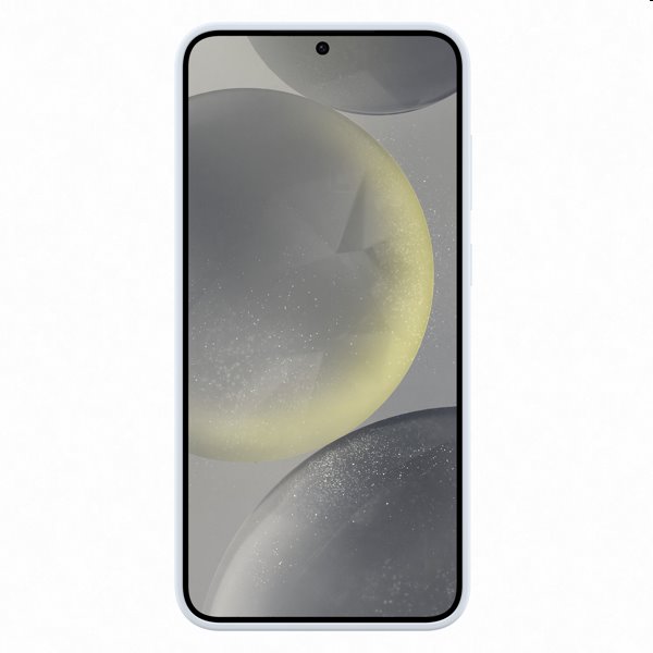 Zadný kryt Silicone Grip Cover pre Samsung Galaxy S24 Plus, svetlomodrá
