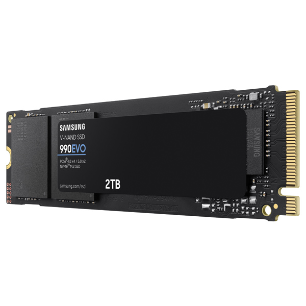 Samsung SSD disk 990 EVO, 2 TB, NVMe 2.0