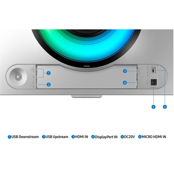 Monitor Samsung Odyssey OLED G93SC 49" Double QHD Monitor Samsung Odyssey OLED G93SC 49" Double QHD