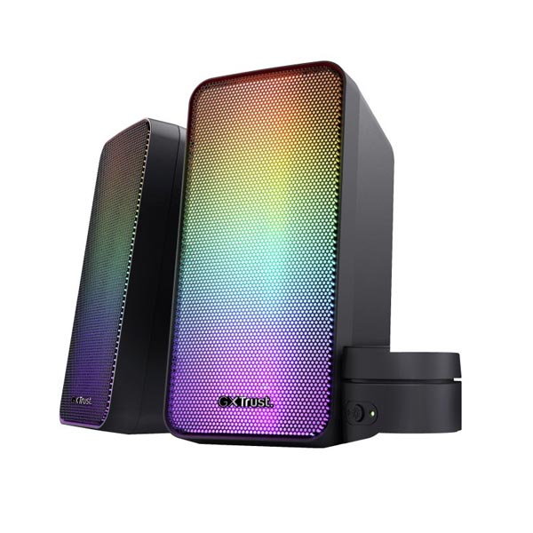 Súprava reproduktorov TRUST GXT 611 Wezz Illuminated, RGB, čierny Súprava reproduktorov TRUST GXT 611 Wezz Illuminated, RGB, čierny