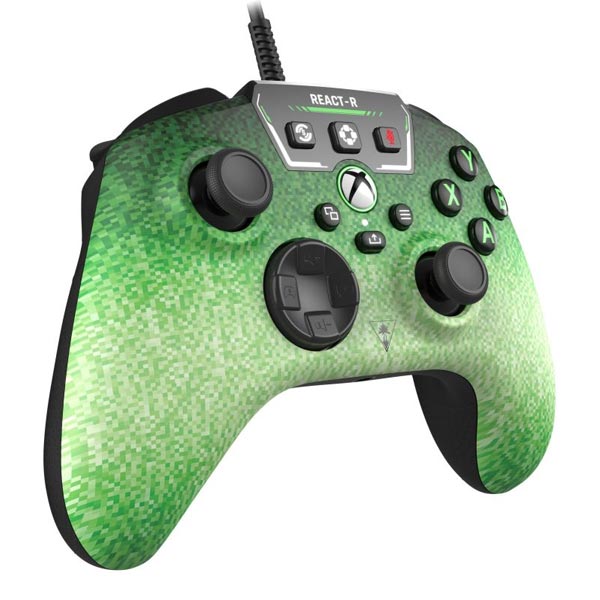 Herný ovládač Turtle Beach REACT-R Gamepad Pixel, zelený Herný ovládač Turtle Beach REACT-R Gamepad Pixel, zelený
