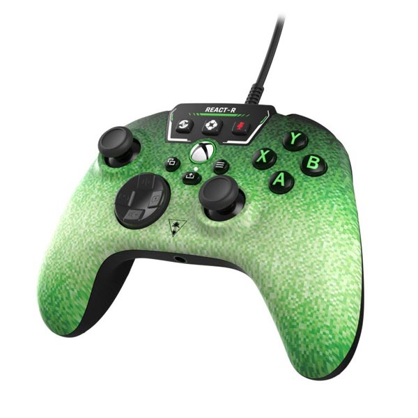 Herný ovládač Turtle Beach REACT-R Gamepad Pixel, zelený Herný ovládač Turtle Beach REACT-R Gamepad Pixel, zelený