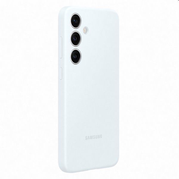 Zadný kryt Silicone Cover pre Samsung Galaxy S24 Plus, biela Zadný kryt Silicone Cover pre Samsung Galaxy S24 Plus, biela