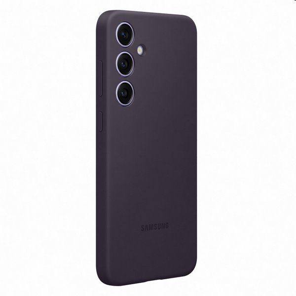 Zadný kryt Silicone Cover pre Samsung Galaxy S24 Plus, tmavofialová Zadný kryt Silicone Cover pre Samsung Galaxy S24 Plus, tmavofialová