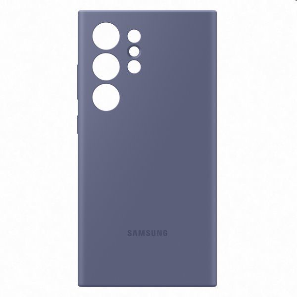 Zadný kryt Silicone Cover pre Samsung Galaxy S24 Ultra, fialová Zadný kryt Silicone Cover pre Samsung Galaxy S24 Ultra, fialová