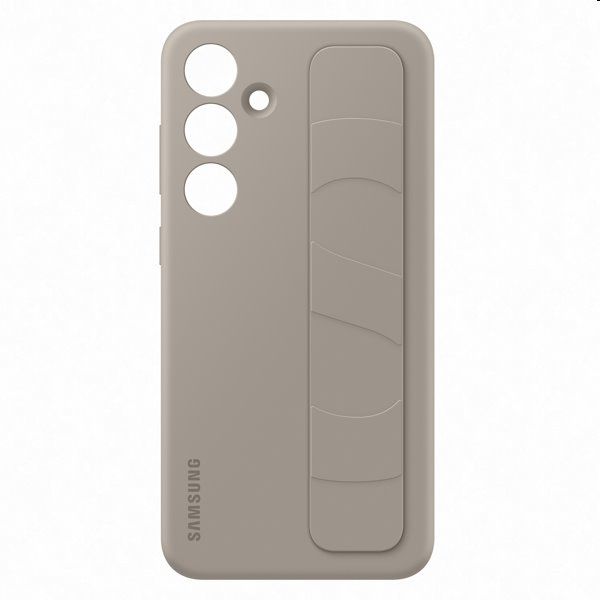 Zadný kryt Silicone Grip Cover pre Samsung Galaxy S24 Plus, dymová