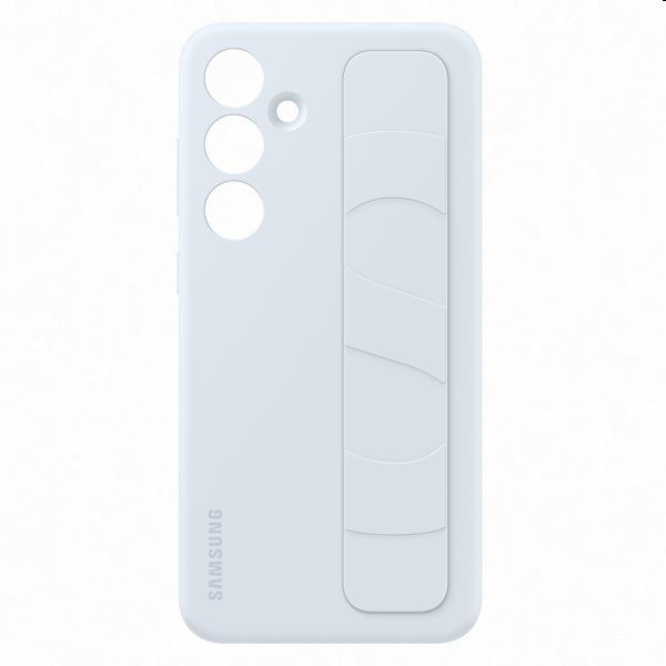 Zadný kryt Silicone Grip Cover pre Samsung Galaxy S24 Plus, svetlomodrá Zadný kryt Silicone Grip Cover pre Samsung Galaxy S24 Plus, svetlomodrá