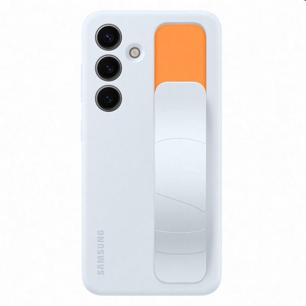 Zadný kryt Silicone Grip Cover pre Samsung Galaxy S24, svetlomodrá Zadný kryt Silicone Grip Cover pre Samsung Galaxy S24, svetlomodrá