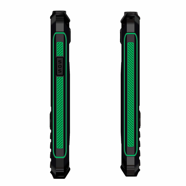 Evolveo StrongPhone W4, vodotesný odolný Dual SIM telefón, čierno-zelený Evolveo StrongPhone W4, vodotesný odolný Dual SIM telefón, čierno-zelený