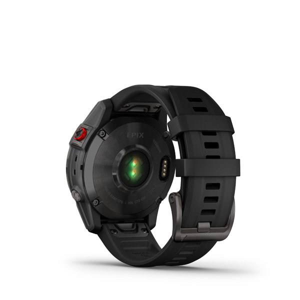 Garmin epix Sapphire (Gen 2), 47 mm, čierna