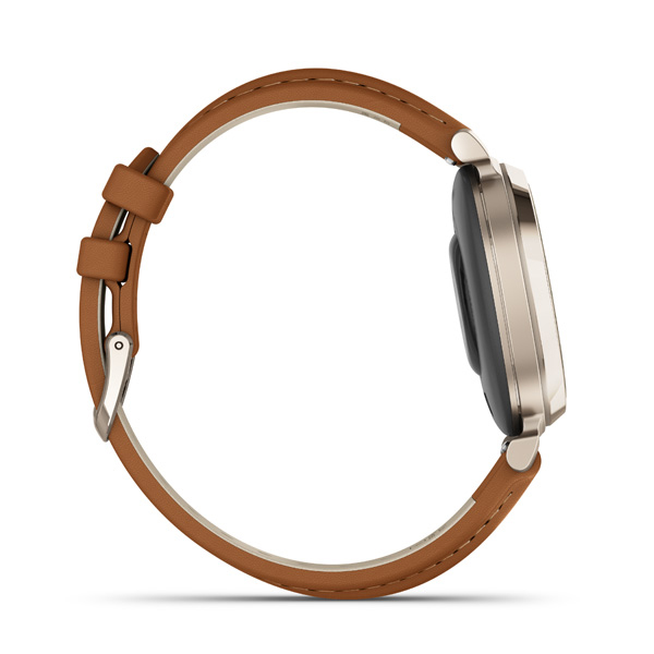 Garmin Lily 2 Classic, Cream Gold/Tan, Leather Garmin Lily 2 Classic, Cream Gold/Tan, Leather