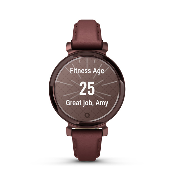 Garmin Lily 2 Classic, DarkBronze/Mulberry, Leather Garmin Lily 2 Classic, DarkBronze/Mulberry, Leather