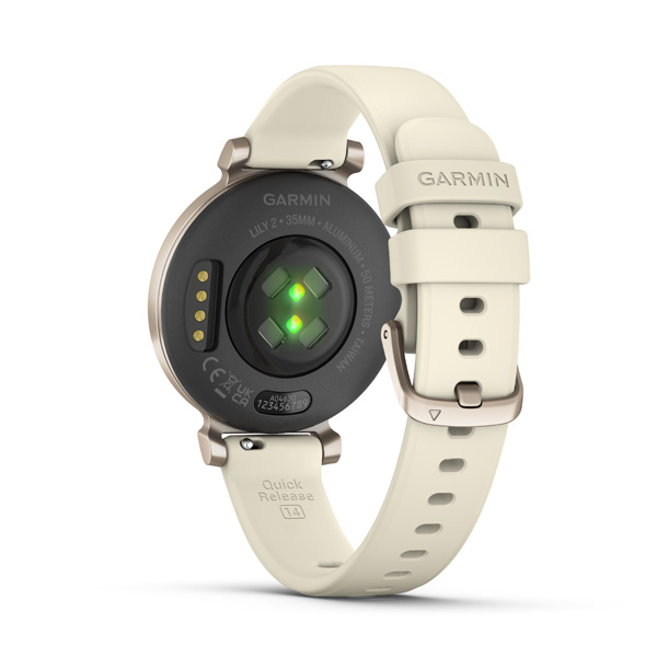 Garmin Lily 2, Cream Gold/Coconut, Silicone Garmin Lily 2, Cream Gold/Coconut, Silicone