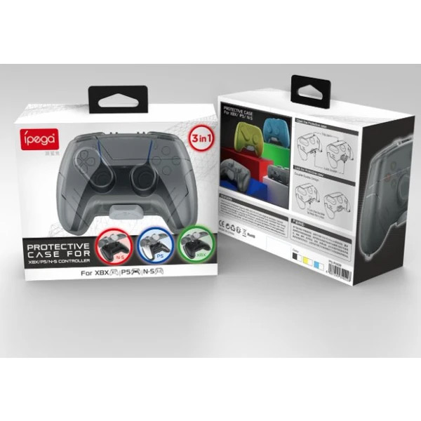 iPega P5039 Ochranné púzdro pre Xbox a PS5 ovládač, transparent iPega P5039 Ochranné púzdro pre Xbox a PS5 ovládač, transparent