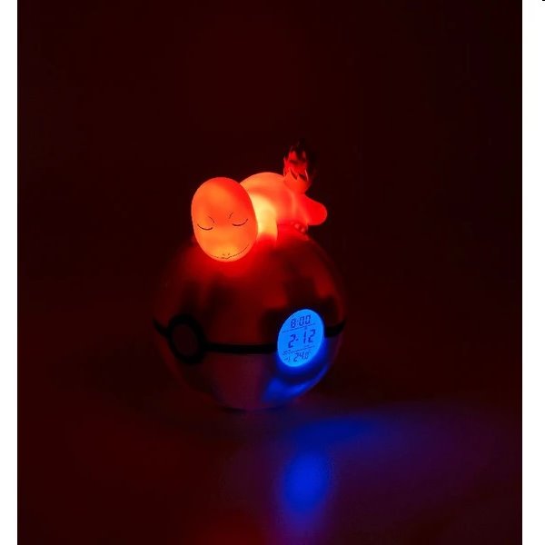 Lampa s Budíkom Charmander Pokebal (Pokémon)