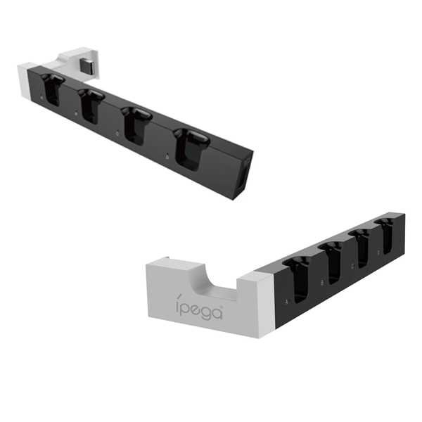 Nabíjacia stanca iPega 9186 pre Nintendo Switch Joy-con, biela/čierna Nabíjacia stanca iPega 9186 pre Nintendo Switch Joy-con, biela/čierna