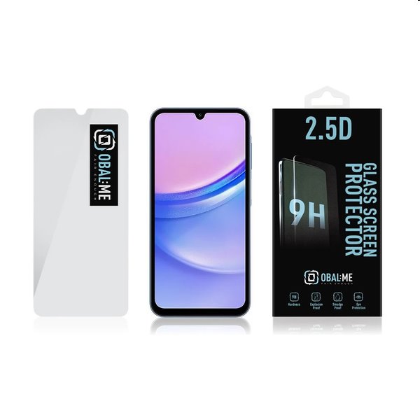 OBAL:ME 2.5D Ochranné tvrdené sklo pre Samsung Galaxy A15 5G OBAL:ME 2.5D Ochranné tvrdené sklo pre Samsung Galaxy A15 5G