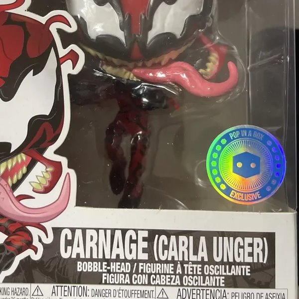 POP! Marvel Comics: Carla Unger Carnage (Marvel) Exclusive Edition