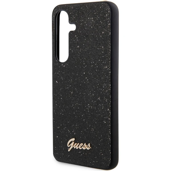 Zadný kryt Guess Glitter Flakes pre Samsung Galaxy S24 Plus, čierna Zadný kryt Guess Glitter Flakes pre Samsung Galaxy S24 Plus, čierna
